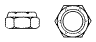 DIN 985 Nylon Insert Hex Lock Nut