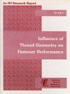 Influence of Thread Geometry on Fastener Performance